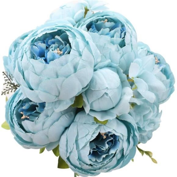 Artificial Peony Silk Flowers Fake Flowers Vintage Wedding Home Decoration - Picture 1 of 5